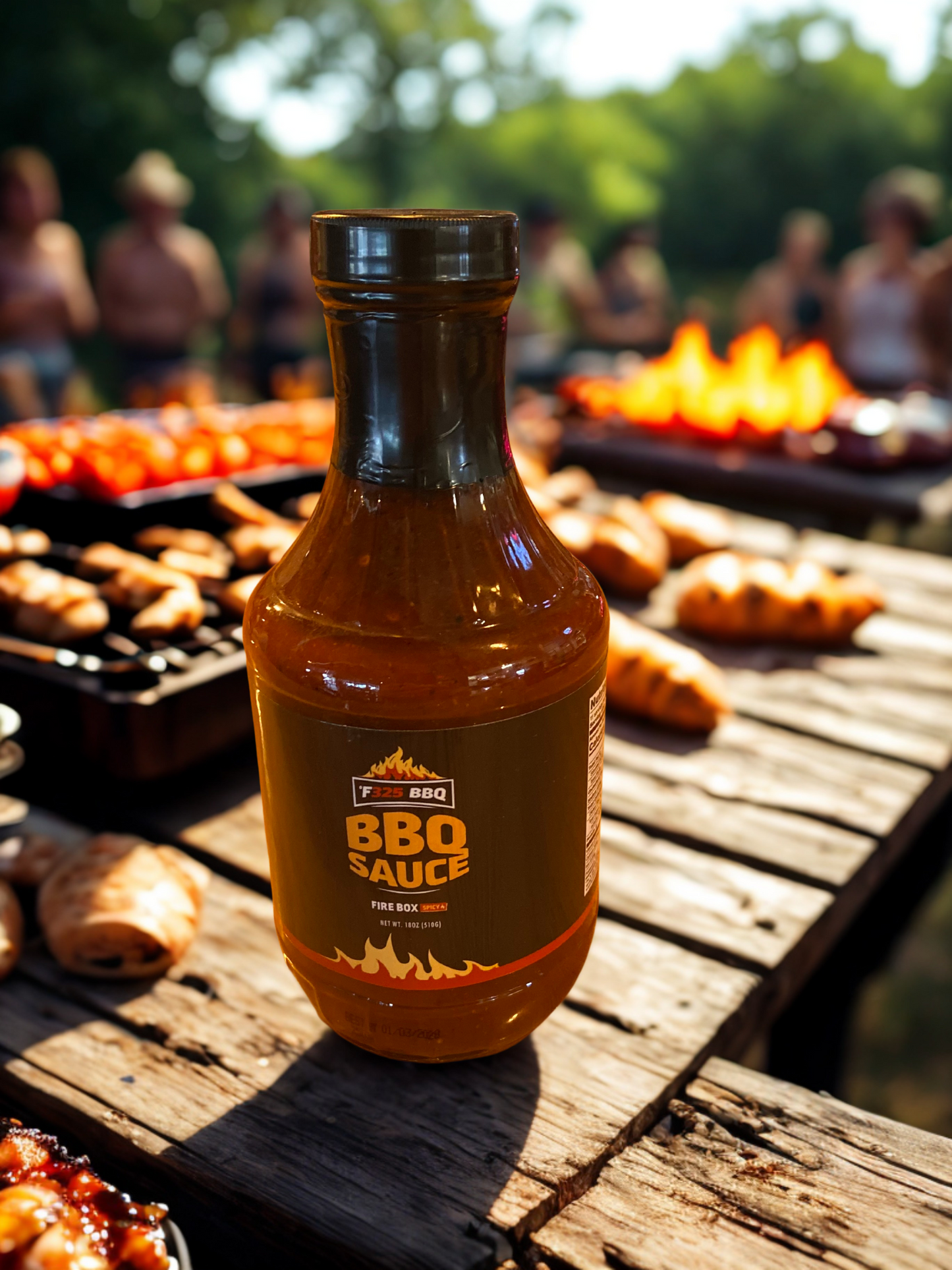 F325 BBQ FIRE BOX SPICY Sauce